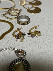 Vintage Silver and Gold Toned Mix of Jewelry
