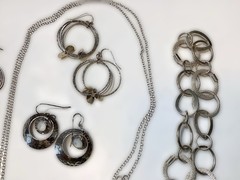 Vintage To Now Mixed Metal Jewelry Lot Wearable Untested Classic Boho