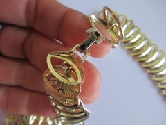 Vintage Napier silver and gold tone Necklace