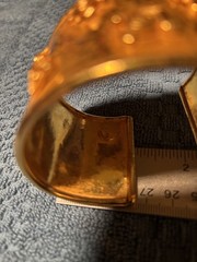 dominique aurientis cuff gold bracelet