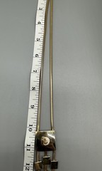 Vintage Odd Fellows Necklace Modernist Pendant Gold Tone Snake Chain Rare 20”