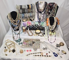 Vintage / Modern All Wear Or Resale Costume Jewelry Lot Weighing 10 Lbs. 13 Oz