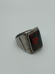 Metal ITK Ring USSR Soviet Russia Prison ART Criminal Retro Vintage Handmade⭐