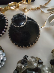 Costume Jewelry Lot Many Signed Lisner Monet Park Lane Napier W Germany Japan +