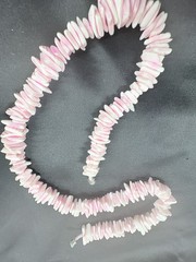 Vintage Pink Puka Shell Necklace
