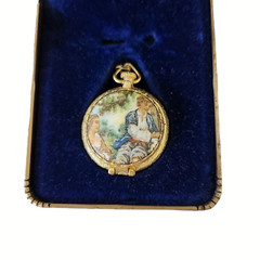 House Of Fuller Vintage 1960s Sachet Locket Pendant In Box
