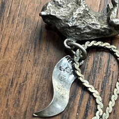 Vintage Sterling Silver .925 Wyoming Bison Buffalo Pendant Charm Necklace