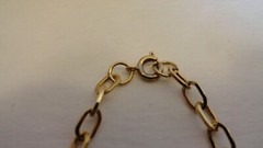 VTG Erwin Pearl Gold Tone Coin Necklace Clip On Earrings Set in box gold plated