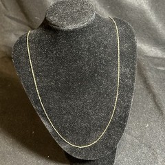 Vintage Lot (2pcs) 12K GF Chain Necklaces 1.03g Total (Both Chains Need Repair)