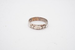 Vintage Sterling Silver 925 Star Ring Size 6
