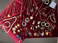 Estate Sales Jewelry Lot – Boho Vintage – Mid-Century – Eclectic