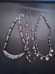 Vintage To Modern Costume Jewelry Lot 100% Wearable Or Resell Necklaces + J26