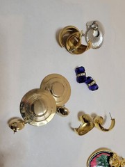 Vintage Pierced Earring Lot 40+ Pairs Of POST ONLY Assorted Colors & Sizes #1