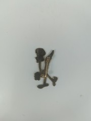 Vintage Roadrunner Pin Brooch cartoon metal Looney Tunes 1.5″ tall