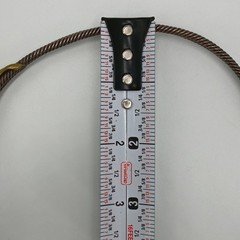 VTG 925 Taxco Mexico Heavy Cable Choker Necklace 61g Two Tone Accent End Caps