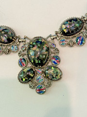 SELRO SELINI VINTAGE CONFETTI STATEMENT NECKLACE