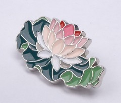 MMA metropolitan museum of art jewelry Lotus Pin 1.25 in