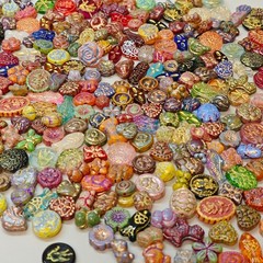 Vintage Now Bulk Jewelry bead Lot 3.5OZ ALL Brand New Untested 200+Mix and Match