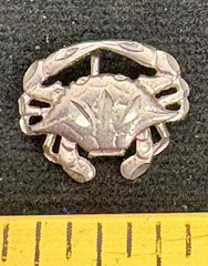 Sterling Silver Crab Vintage Charm .75″ 2.0 Grams