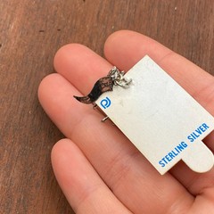 Vintage 925 Sterling Silver “Hayward Wis” Deer Bambi Pendant Bracelet Charm