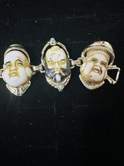 Vintage Selro Selini Bracelet “Seven gods of happiness” 7.5”