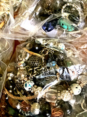 1/2LB Jewelry TREASURE Estate Lot with a Boho, Beach, Gypsy Theme ALL WEARABLE