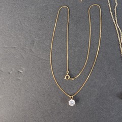 Vintage Dainty Pendant Necklace Gold Silver Tone Mixed Lot 8 Everyday Minimalist