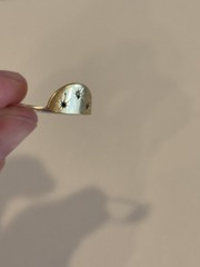 Celestial Star Ring SZ 10 Handmade Sterling Silver Brass Etsy Hoodooloulou Boho
