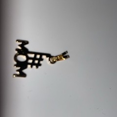 Vintage Signed Monet #1 Mom Mother’s Day Love Gift Small Charm Pendant .5″