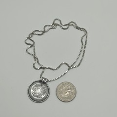 Vintage David Andersen Norway Sterling Silver 925 Pendant Necklace 24″