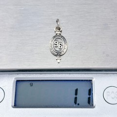 Vintage Sterling Silver 925 Class of 96 Pendant
