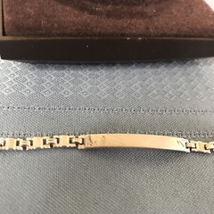 NIB Speidel ID Women’s Bracelet In Jeweler’s Original Box Silver Tone Beautiful