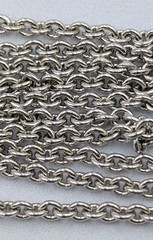 Speidel Vintage Sterling Silver 1.5 mm Cable Link Chain 925 Necklace – 17.75″