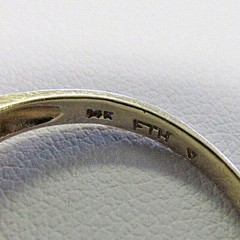 Stunning 14k Gold 1.03 ctw Marquise Diamond Ring Band Size 7 SI1-G MAKE OFFER