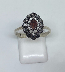Vintage rings, silver 925, size 8.25 Weight 2.28 g. Women’s jewelry.