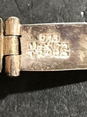 Vintage Mexico TR-195 925 Multi Stone Bracelet Pre-owned