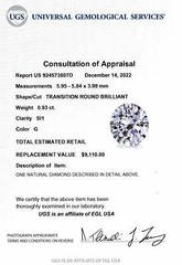 0.93ct CERTIFIED G SI1 OLD EUROPEAN CUT DIAMOND VINTAGE LOOSE NATURAL 1 CARAT