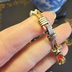 Boxed Victorian Revival Vintage 7″ Charm Bracelet in JTV Gift Box