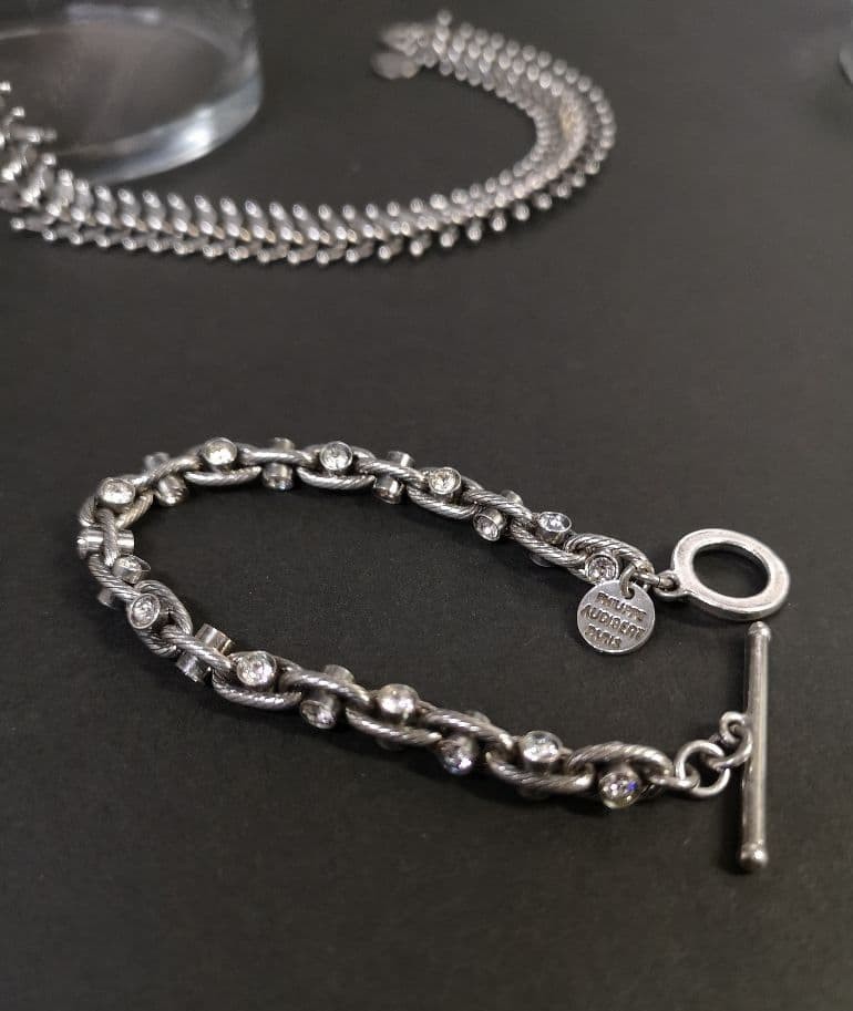 Philippe Audibert Chain Bracelet Silver Used Not specified