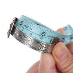 6.25″ Adjustable Fritch Bros 10k gold/Sterling silver hand engraved bangle brac