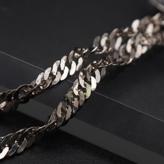 Vintage Silver Engraved CoinDesign Bracelet, 17.5cm Not specified