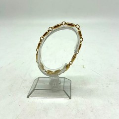 Givenchy G Logo Gold Bracelet Bangle Chain Accessory Used