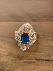 vintage lot bundle jewelry NOT GOLD 4 RINGS UNKNOWN SIZE