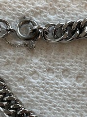 vrg sterling silver charm bracelet No Charms On It