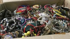 Vintage/New 20 lb smorgasbord junk drawer craft wearable jewelry