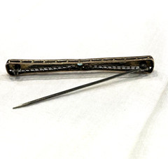 Vintage Antique Art Deco GF Top Bar Brooch Pin