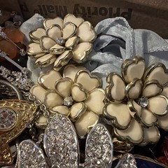 Vintage to Now Jewelry Lot, ALL WEARABLE Untested. No Broken. Box A2