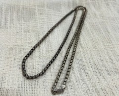Vintage 36in 925 Sterling Silver Box Chain Necklace