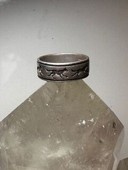 Dolphin ring dolphins band size 5.50 sterling silver women