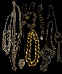LARGE VINTAGE & CONTEMPORARY COSTUME JEWELRY LOT
